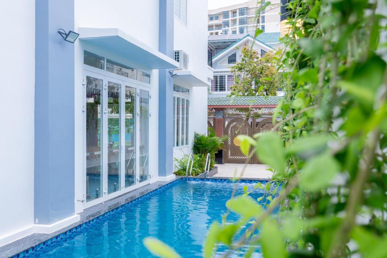 T-Maison Boutique Villa, With Pool, Karaoke, Billiards, Near Beach, Вунгтау Экстерьер фото